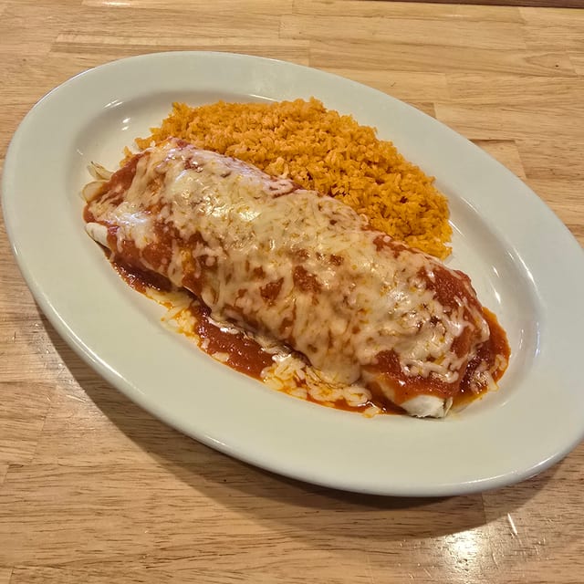 Fajita Burrito.