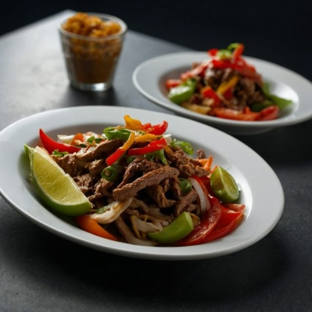 Steak Fajitas.