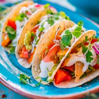3 Steak or Fish Tacos
