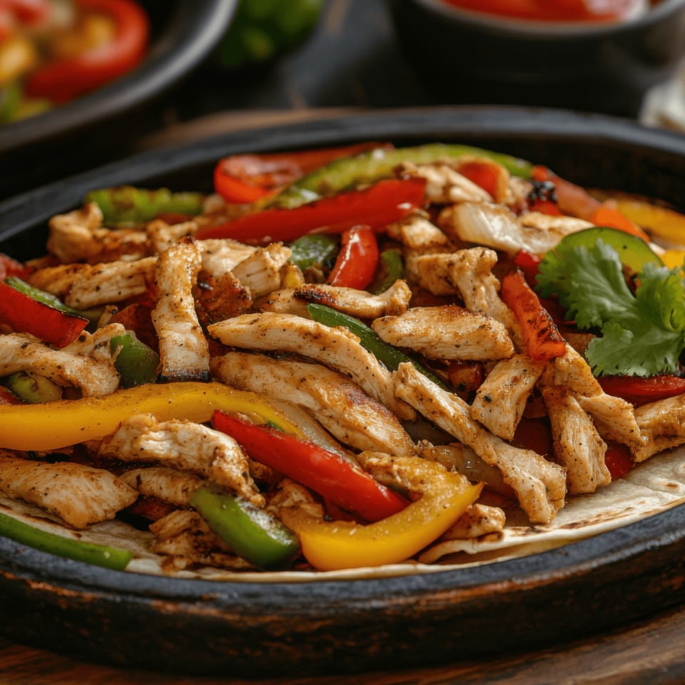 Steak & Shrimp Fajitas.