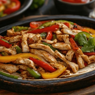 Steak & Shrimp Fajitas