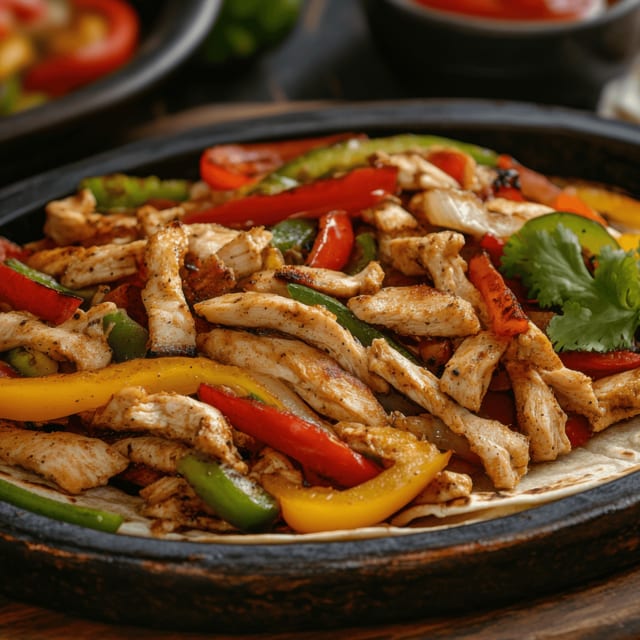 Steak & Shrimp Fajitas.