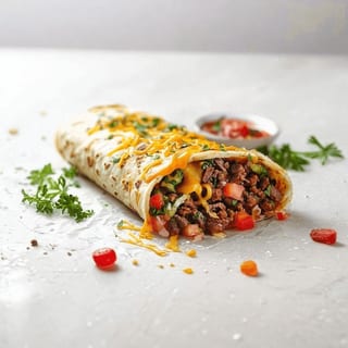 Lunch Burrito Mexicano