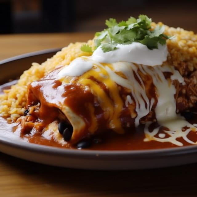 Enchiladas (Cheese, Beef or Chicken).