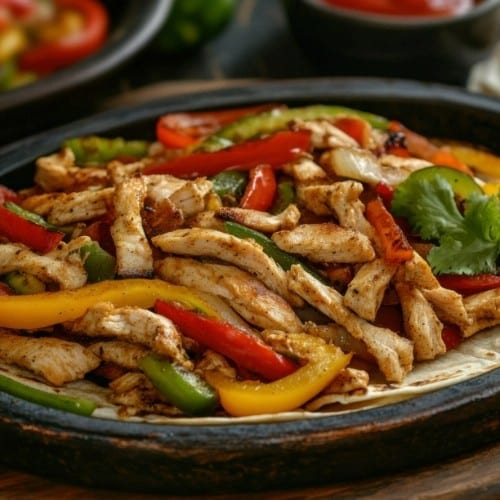 Fajitas (Chicken or Steak).