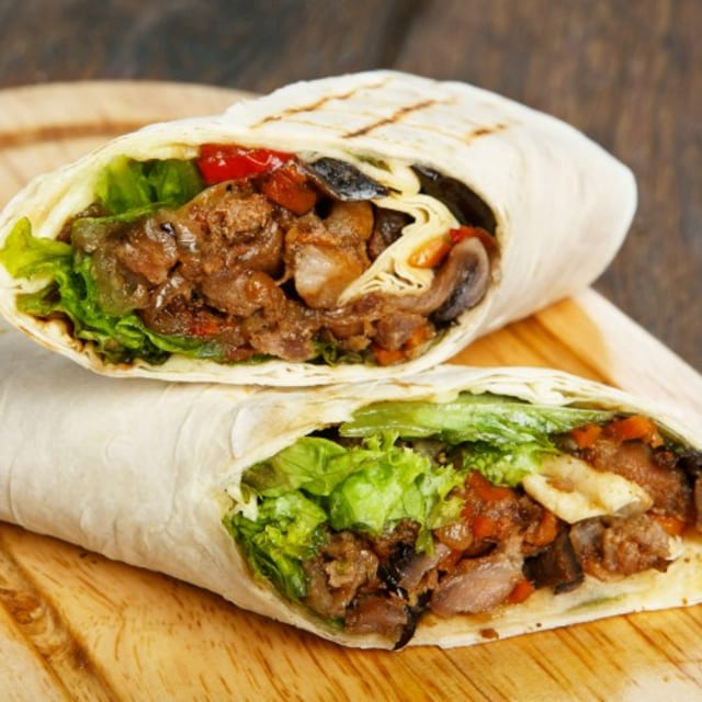 Lunch Burrito Fajita.