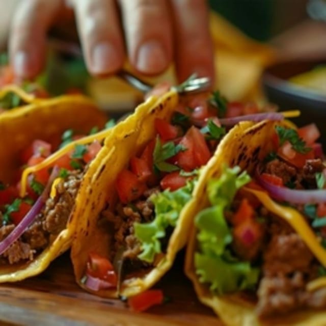 2 Tacos (Per Person).