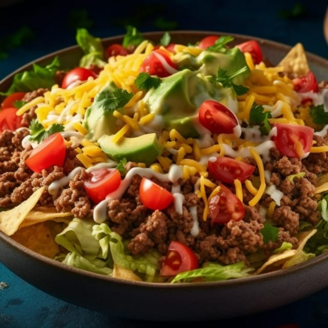 Fajita Taco Salad.