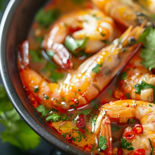 Lunch Fajitas Mariscos.